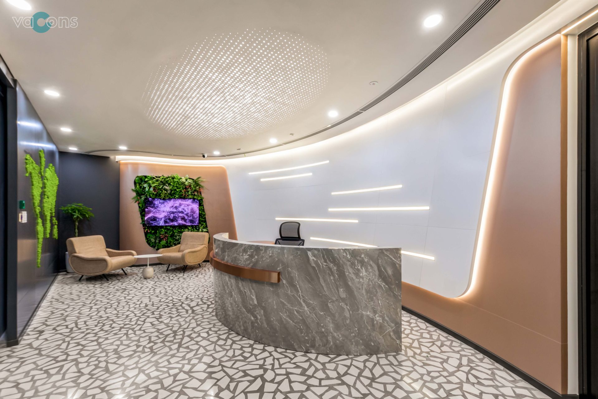 Local Touch In A Classy Modern Office Design Of A Leading Technology Company – Worldquant HCM Office