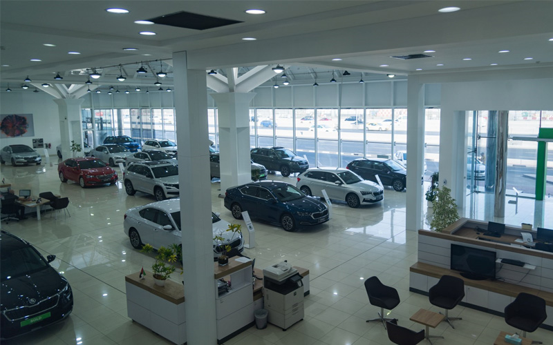 thiết kế nội thất showroom trưng bày