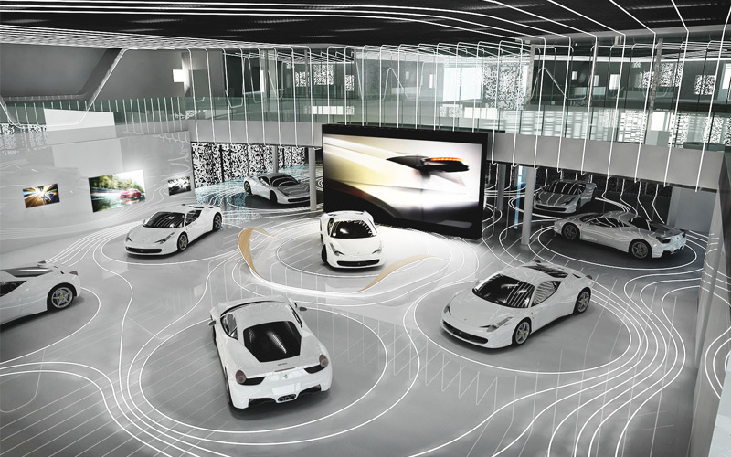 thiết kế showroom ô tô