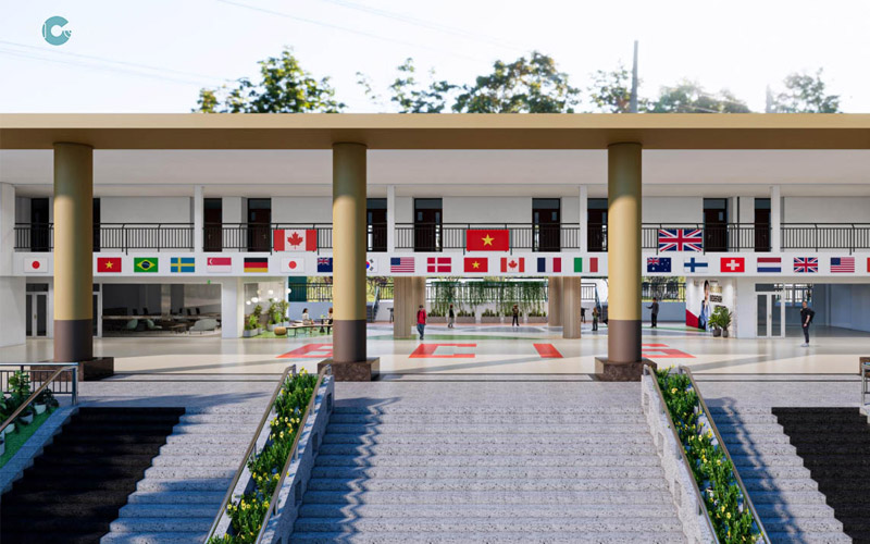 xây dựng trường học
