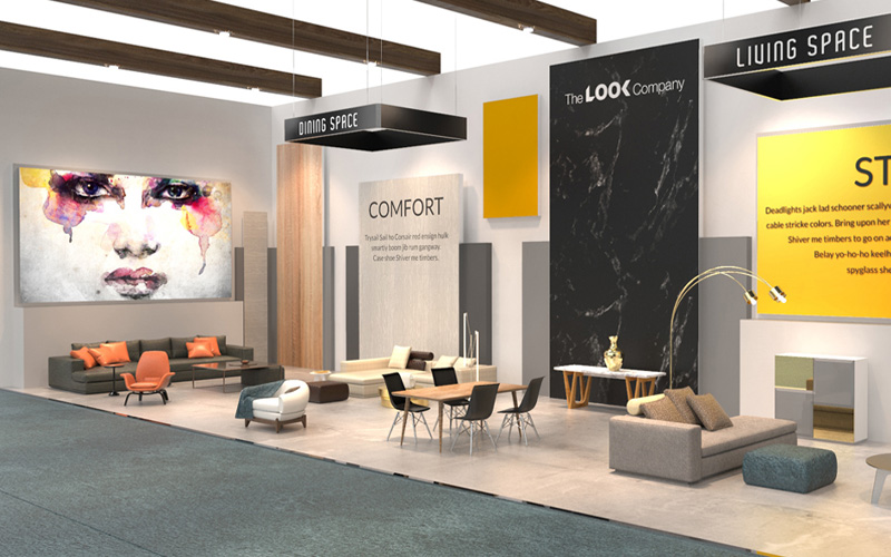 mẫu showroom nội thất đẹp