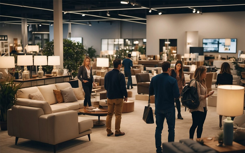 thi công showroom