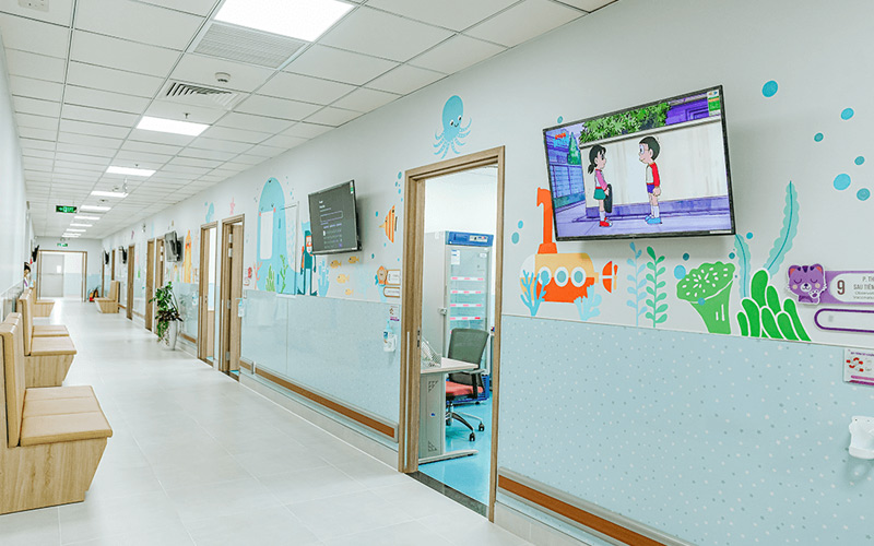 thiết kế phòng khám nhi