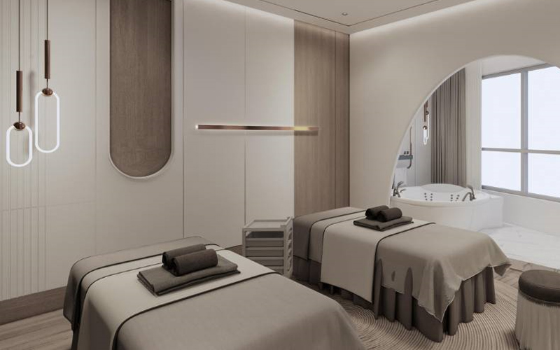 thiết kế spa sang trọng