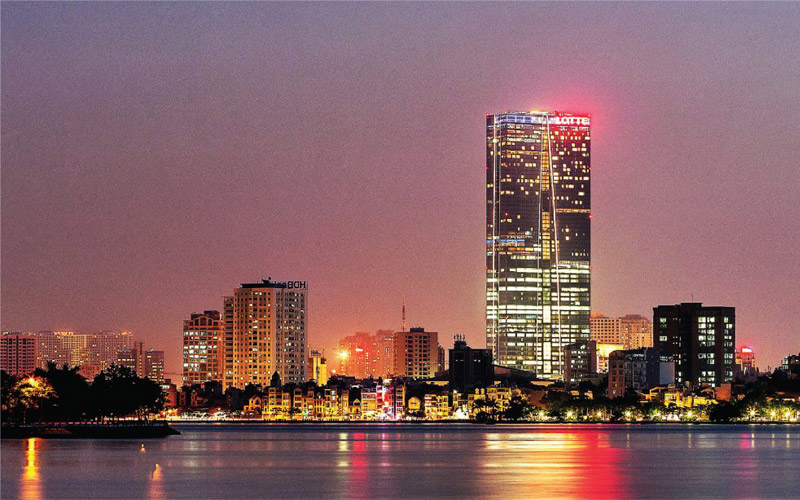 tòa nhà văn phòng đẹp
