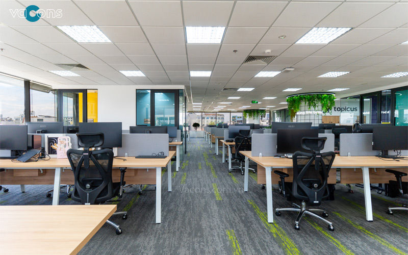decor bàn làm việc văn phòng