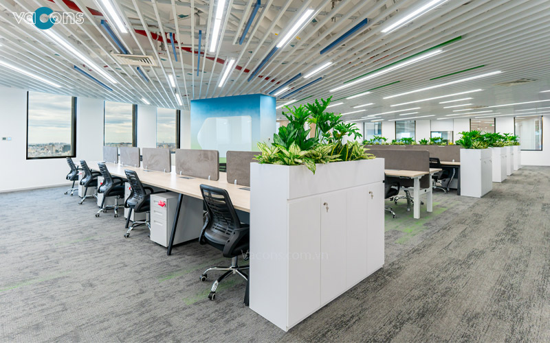 decor bàn làm việc văn phòng