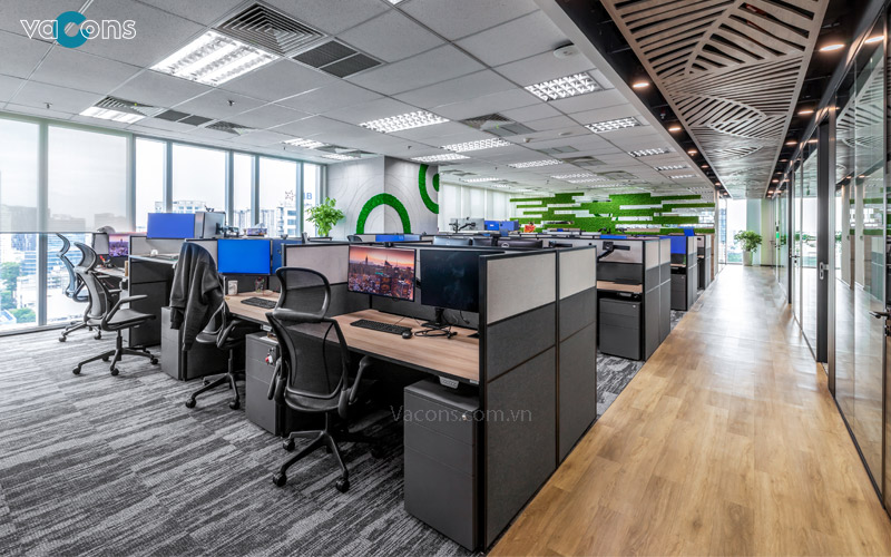 decor bàn làm việc văn phòng