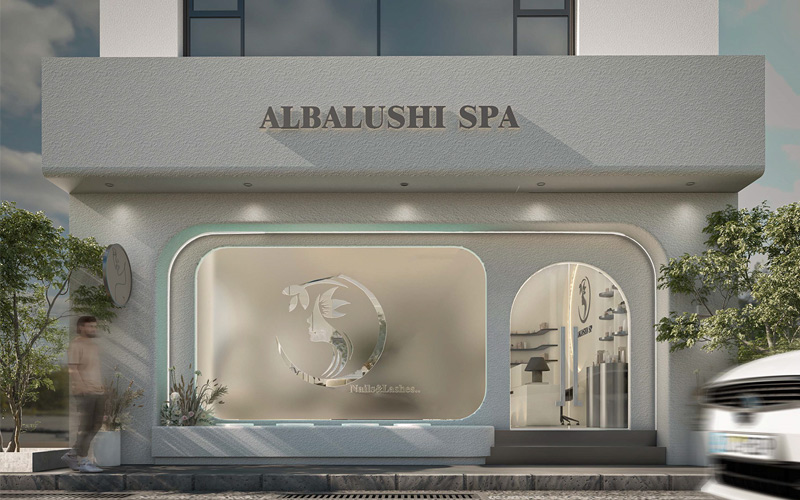 mặt tiền spa đẹp