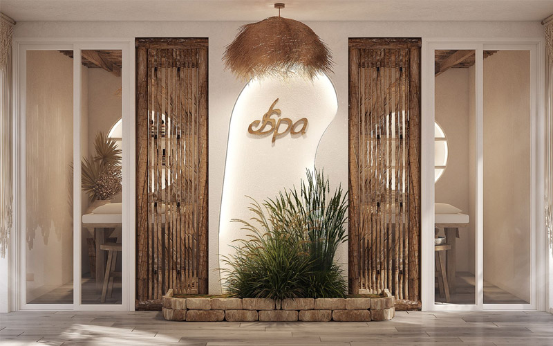 mặt tiền spa đẹp