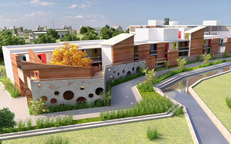 mẫu thiết kế điển hình trường tiểu học