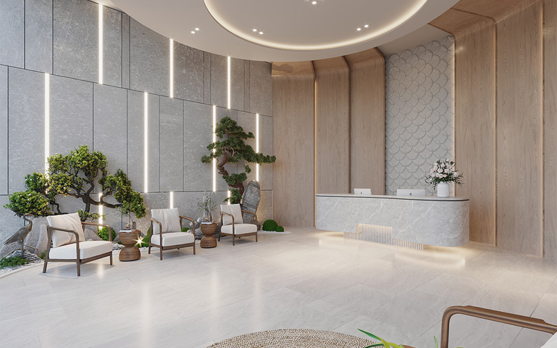 Bí Quyết Thiết Kế Phòng Khách Spa Đẹp, Sang Trọng