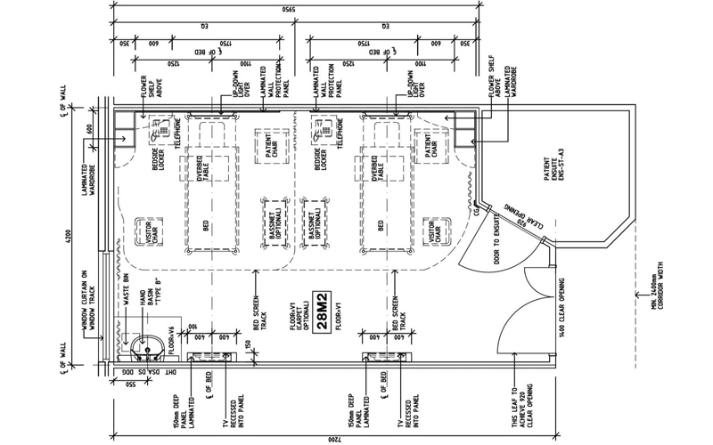 Tiêu Chuẩn Thiết Kế Bệnh Viện Đa Khoa Mới Nhất