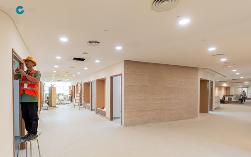 thi công bệnh viện