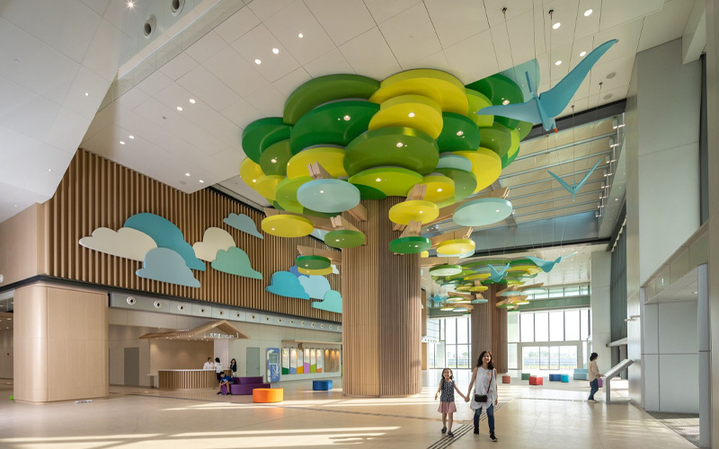 Thiết Kế Bệnh Viện Nhi Đồng Đạt Chuẩn Y Tế, Thân Thiện
