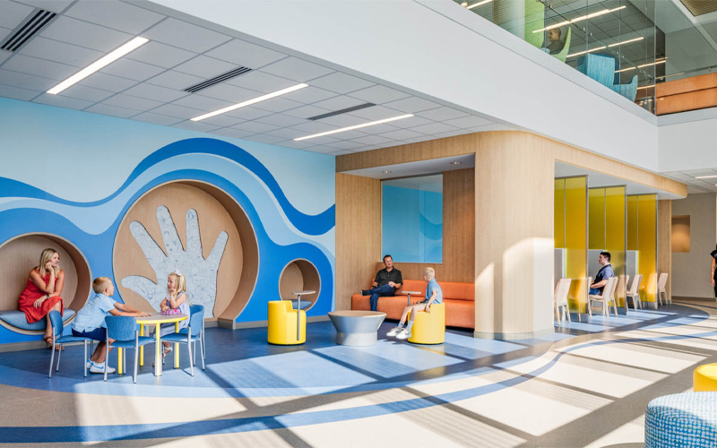 thiết kế bệnh viện nhi đồng