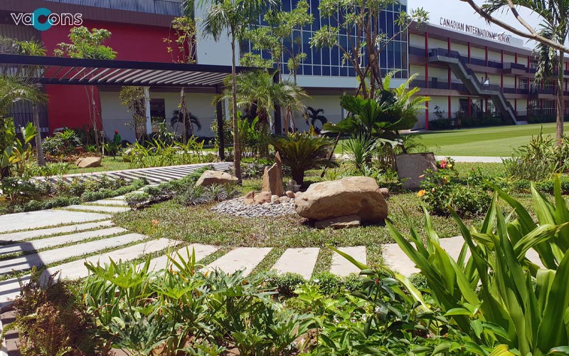 thiết kế cảnh quan trường học