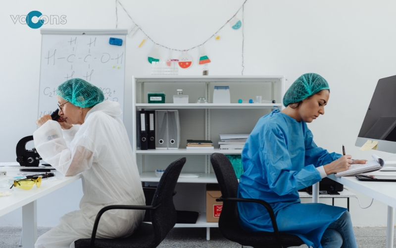 thiết kế khu xét nghiệm