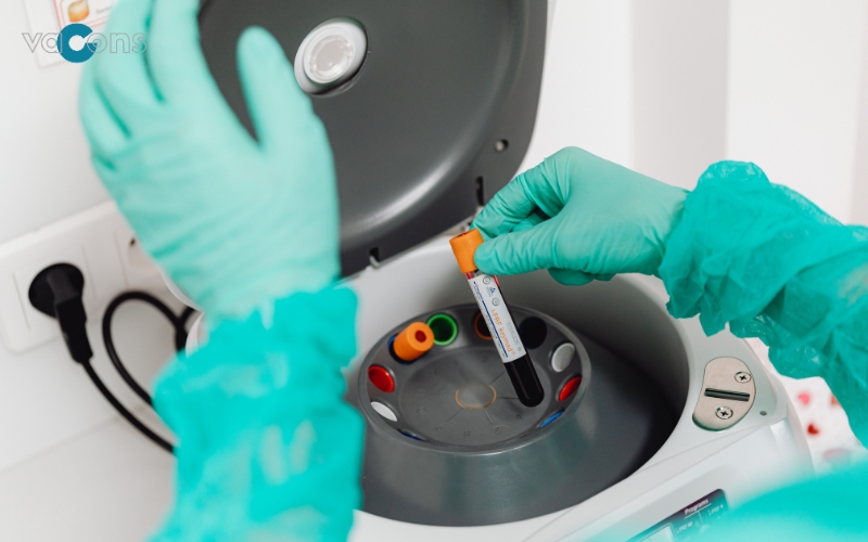 thiết kế khu xét nghiệm