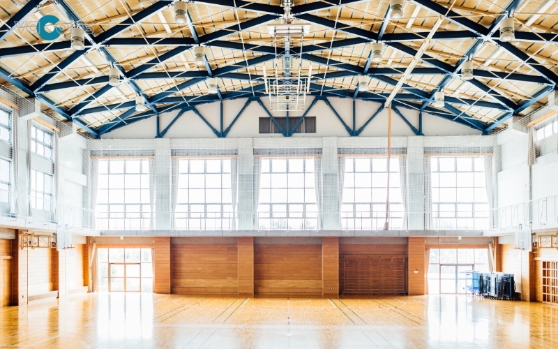 thiết kế phòng giáo dục thể chất trường tiểu học