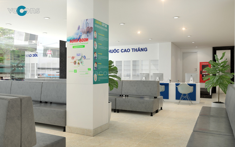 thiết kế phòng khám đa khoa