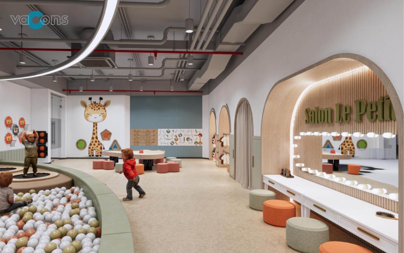 thiết kế trường mầm non quốc tế