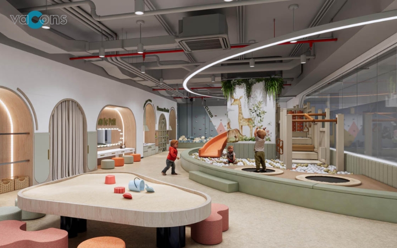 thiết kế trường mầm non quốc tế
