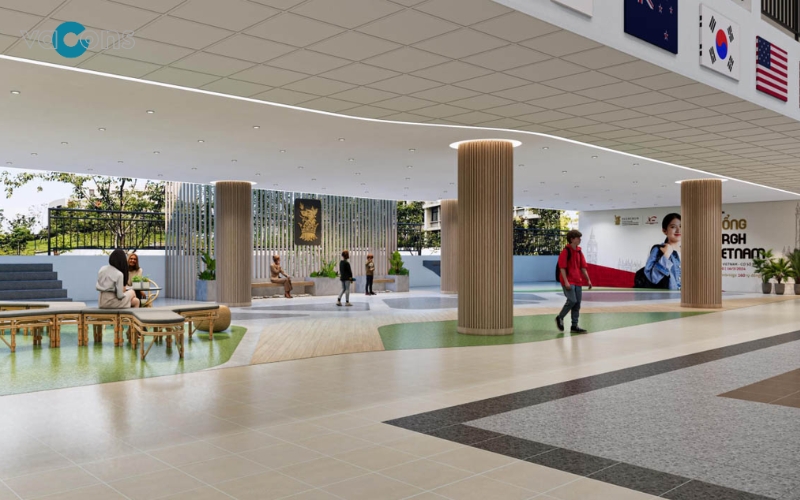 thiết kế trường mầm non quốc tế