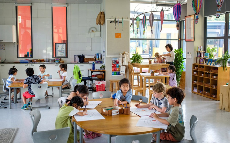 tiêu chuẩn thiết kế trường tiểu học chuẩn mới nhất