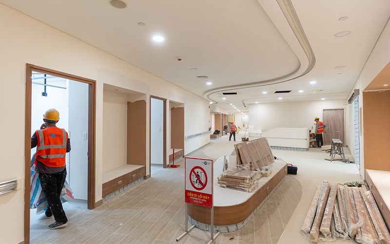 thiết kế thi công mảng y tế hiện đại