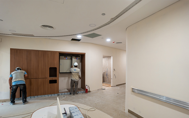 thiết kế thi công mảng y tế hiện đại