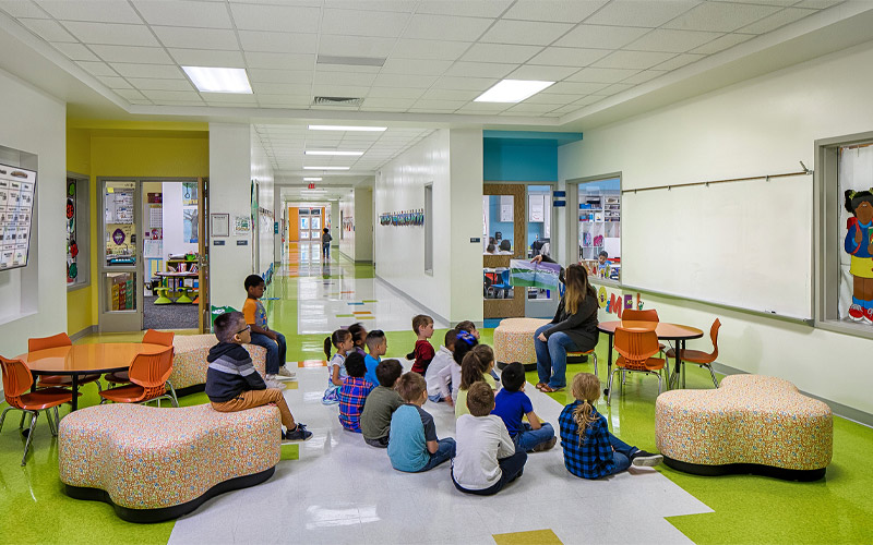 thiết kế trường mầm non tư thục