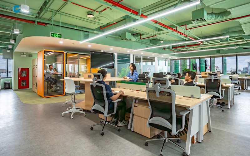 xu hướng thiết kế văn phòng bền vững