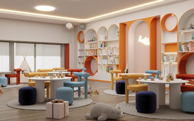 5+ Mẫu Thiết Kế Trường Mầm Non Tư Thục Đẹp