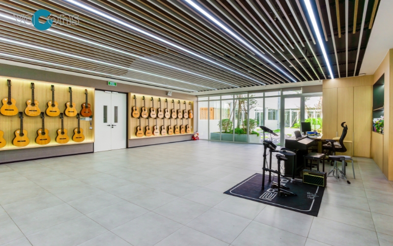 ngôi trường xanh