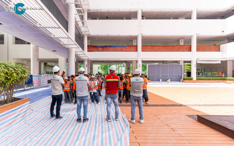 sân trường đẹp