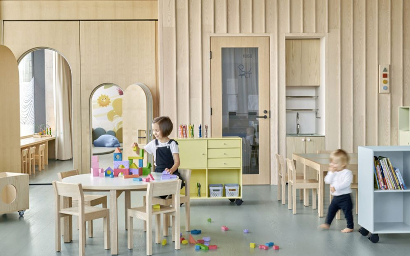 thiết kế nhà trẻ