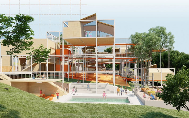 thiết kế nhà trẻ