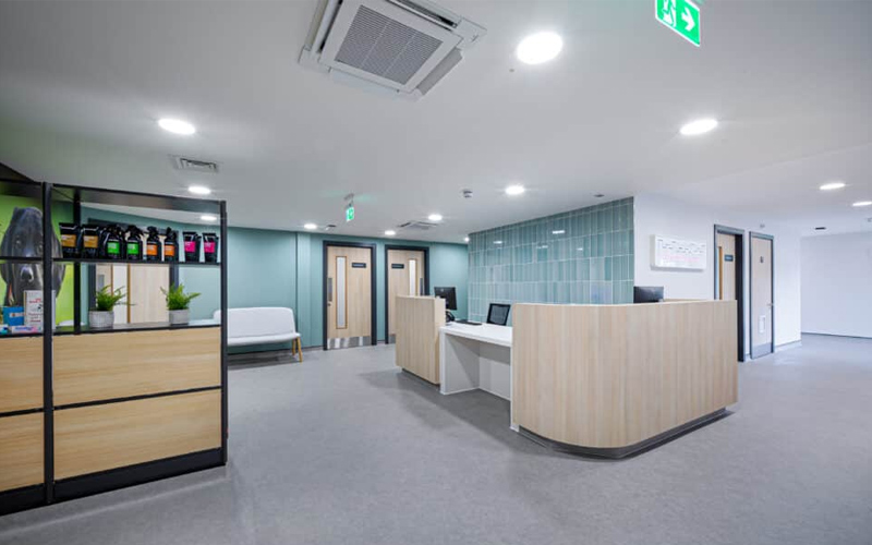 thiết kế thi công phòng khám