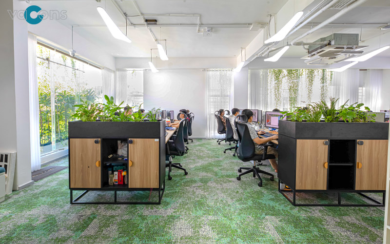 tiêu chuẩn thiết kế diện tích văn phòng