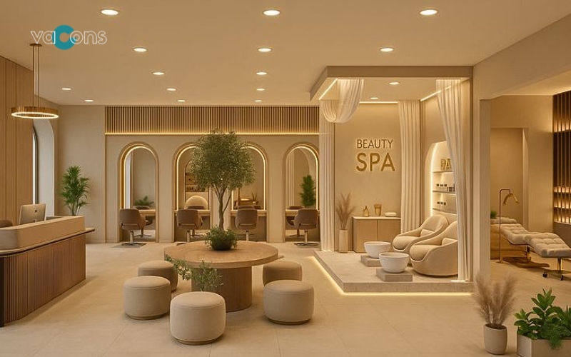 Nội thất spa đẹp 