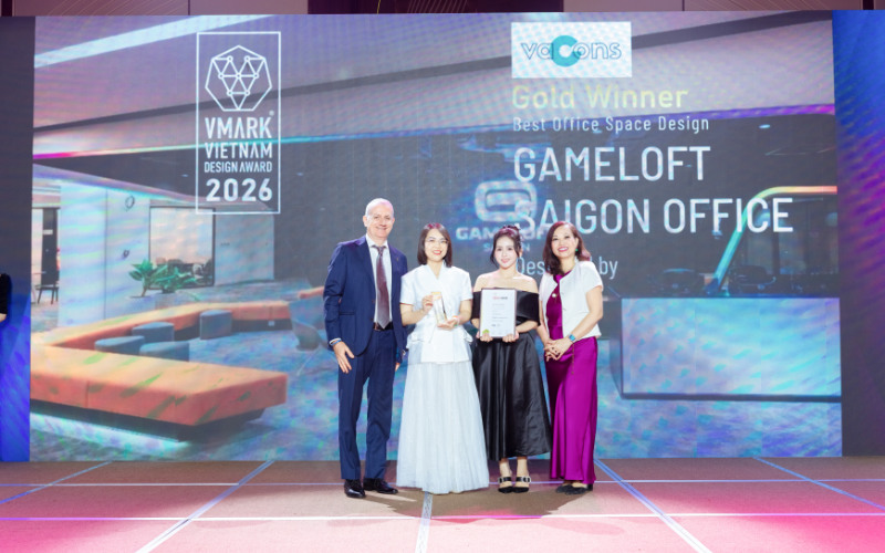VMARK 2026 – Gameloft: Gold Winner Best Office Space Design