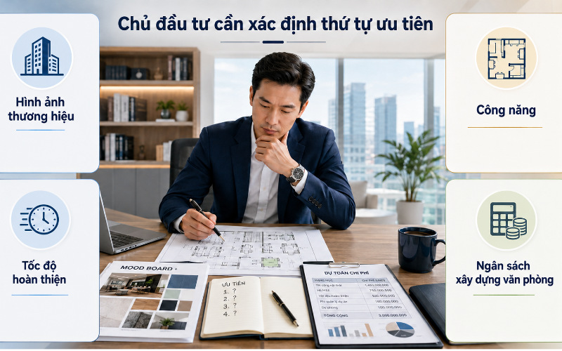 công ty xây dựng nội thất văn phòng