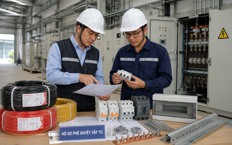 thi công điện nhà xưởng
