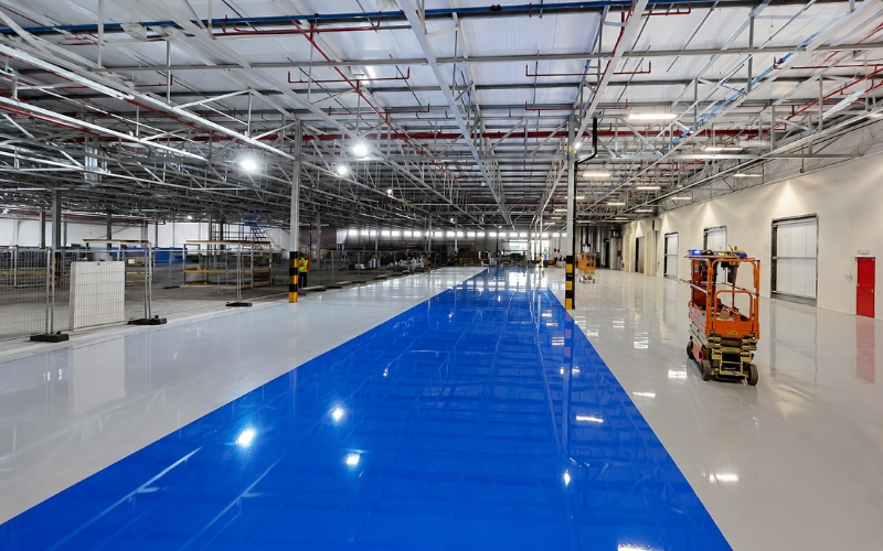 Thi Công Sơn Epoxy Nhà Xưởng Đúng Quy Trình