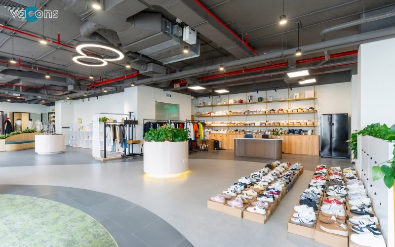 thiết kế shop thời trang