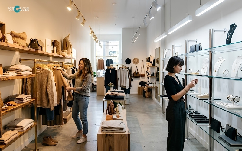 Nên Sử Dụng Đèn Vàng Hay Trắng Trong Thiết Kế Shop?
