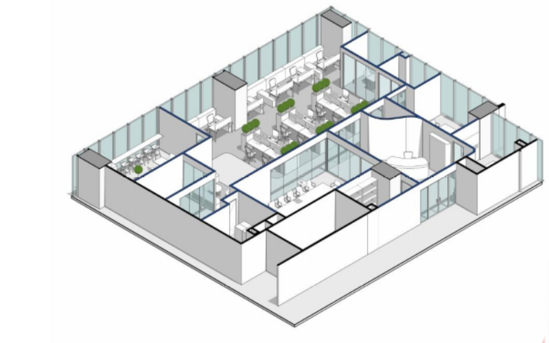 Bố Trí Layout Khi Thiết Kế Văn Phòng Nhỏ