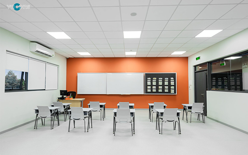 thiết kế trường học hiện đại