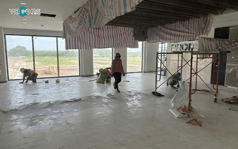 báo giá thi công showroom